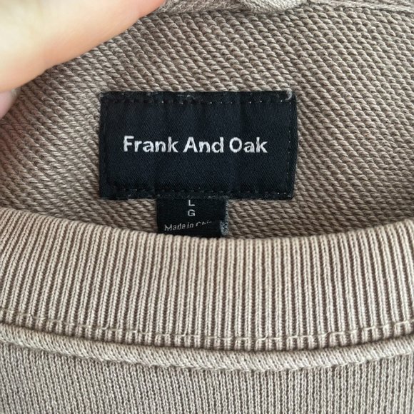 Frank & Oak- Crewneck Sweatshirt - Picture 3 of 4